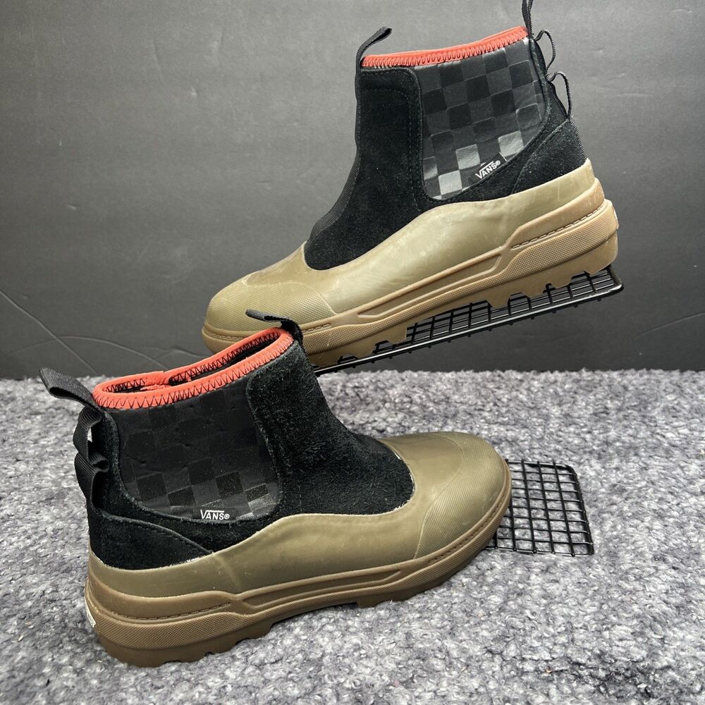 VANS x HANNAH SCOTT 2021 Colfax Boots GUM/ BLACK Shoes Womens Sz 7 Mens 5.5 NWOB
